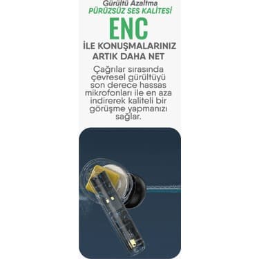 Lucatech Samsung Tab S10+ / Tab S10 Ultra / Tab S10 Fe / Tab S10 Fe+ Uyumlu Pro Bluetooth Kulaklık 3