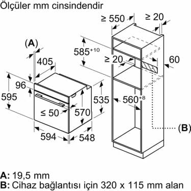 Siemens HB478G5B6 Ankastre Fırın 60 x 60 cm Siyah 7
