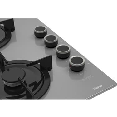 Ferre Fryart & Silentart Yova / Sessiz Antrasit-Gri Ankastre Set (D082-SA + QXE62CPR + CS208-FA ) 6