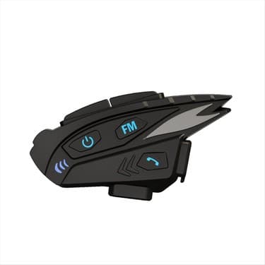 Sanctuary Vault Haashu 1set Motosiklet Kaskı Bluetooth Intercom Kulaklık Müzik Paylaşımı Cvc Gürültü Azaltma Fm 2 Rider Iletişim (Yurt Dışından) 2