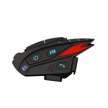 Sanctuary Vault Haashu 1set Motosiklet Kaskı Bluetooth Intercom Kulaklık Müzik Paylaşımı Cvc Gürültü Azaltma Fm 2 Rider Iletişim (Yurt Dışından) 3