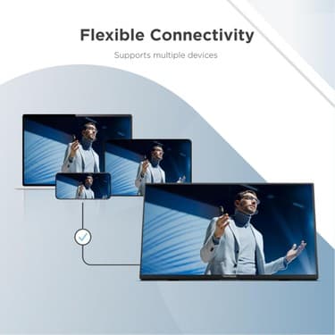 Viewsonic VA1650 16 Inç Usb-C Hafif Taşınabilir IPS Monitör+Hdmı Kablo Hediye 8