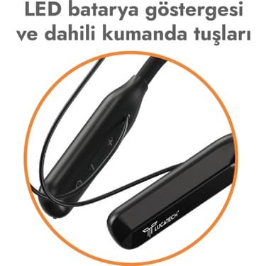 Lucatech Samsung Tab S10+ / Tab S10 Ultra / Tab S10 Fe / Tab S10 Fe+ Uyumlu Cardinal Bluetooth Kulaklık 600 Saat 3