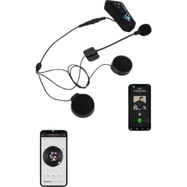 Vintessy Intercom Bluetooth Kask Kulaklık Motosiklet Kulaklık 5.0 Bluetooth - MK001R-4O9EL2 3