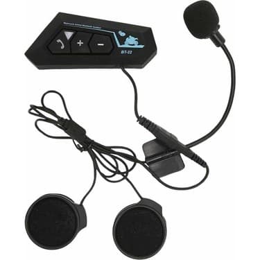 Vintessy Intercom Bluetooth Kask Kulaklık Motosiklet Kulaklık 5.0 Bluetooth - MK001R-4O9EL2 4