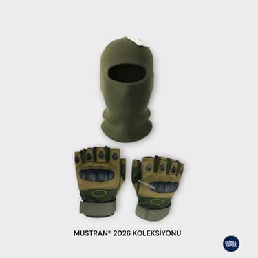 Mustran Suyutti Çift Kat Kışlık Kar Maskesi + Ithal Taktik Korumalı Motosiklet Outdoor Eldiven 2’li Set 4