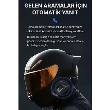 Judge Y11 Kulaklık Mikrofonlu Motosiklet Kulaklığı Intercom 5.3 3