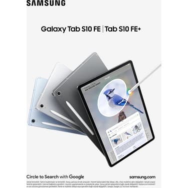 Samsung Galaxy Tab S10 Fe Suya Dayanıklı S-Pen Destekli Yüksek Performanslı Tablet - Gri + 128GB Hafıza Kartı Hediyeli 2