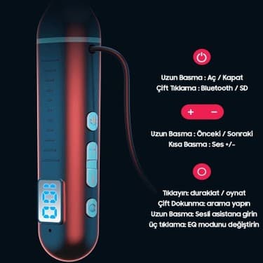 Lucatech Huawei Matepad / Matepad Pro / Matepad Air / Matepad Se / Matepad C Uyumlu Turco Bluetooth Kulaklık 600 Saat 6