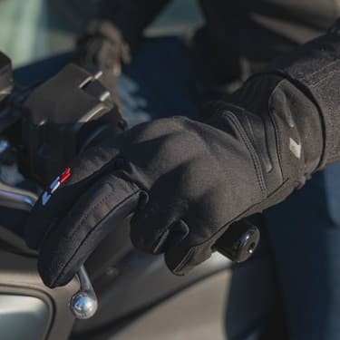 LS2 Jet 2 Waterproof Eldiven Siyah 4