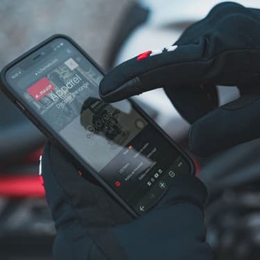 LS2 Jet 2 Waterproof Eldiven Siyah 5