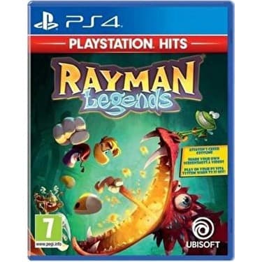 Ubisoft Rayman Legends PS4 Aksiyon Platform Oyunu Multiplayer Desteği ile Eğlenceli Macera 2