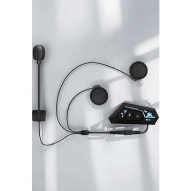 Feifei Kask Kulaklığı Motosiklet Intercom Interkom Dinleme Konuşma Özellikli Su Geçir - FEİ2445-508 5
