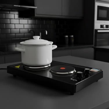 Kunhya Iki Gözlü Elektrikli Ocak | Ikili Elektrikli Ocak 2