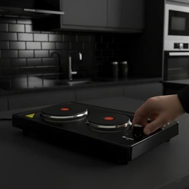 Kunhya Iki Gözlü Elektrikli Ocak | Ikili Elektrikli Ocak 7