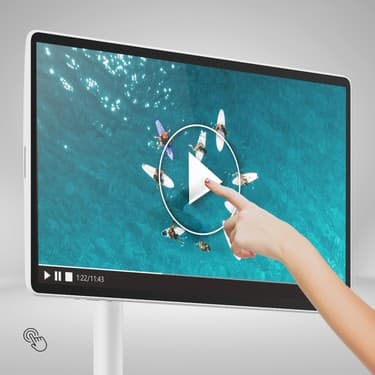 THOMSON Go Plus Pro 27" Fhd Dokunmatik, Döndürülebilir, Tekerlekli, Taşınabilir Ekran, Dahili Hoparlörlü Tablet 27FE7M45 7