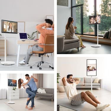 THOMSON Go Plus Pro 27" Fhd Dokunmatik, Döndürülebilir, Tekerlekli, Taşınabilir Ekran, Dahili Hoparlörlü Tablet 27FE7M45 8