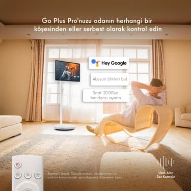 THOMSON Go Plus Pro 27" 4K UHD Dokunmatik, Döndürülebilir, Tekerlekli, Taşınabilir Ekran, Dahili Hoparlörlü Tablet 27UE7M45 5