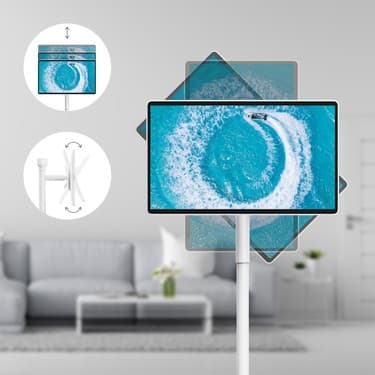 THOMSON Go Plus Pro 27" 4K UHD Dokunmatik, Döndürülebilir, Tekerlekli, Taşınabilir Ekran, Dahili Hoparlörlü Tablet 27UE7M45 6