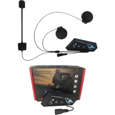 MegaSepet Yeni Nesil Dinleme ve Konuşma Özellikli Intercom Kask Kulaklığı 5.0 Bluetooth - ME001W-51M6F8 5