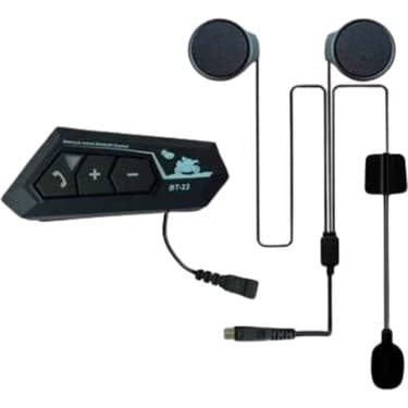 Fantastik Store Intercom Bluetooth Kask Kulaklık Motosiklet Kulaklık 5.0 Bluetooth 2