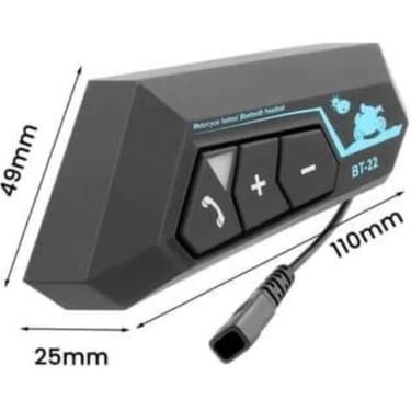 Fantastik Store Intercom Bluetooth Kask Kulaklık Motosiklet Kulaklık 5.0 Bluetooth 5