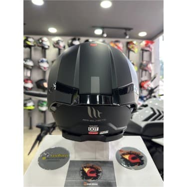 MT Helmets Thunder 4 Sv Mat Siyah Full Face Motosiklet Kaskı 3