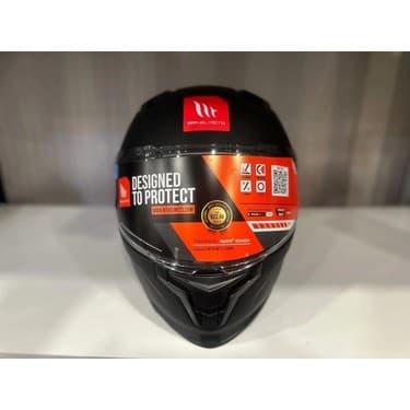 Mt Helmets Kask mt Braker Sv Solid A11 Mat Siyah 3