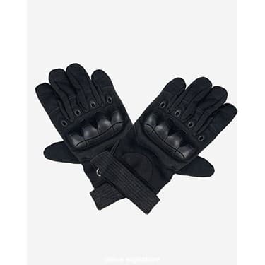 Bosile Siyah Zırhlı Taktikal Eldiven - Motosiklet, Outdoor, Airsoft ve Kamp Için Tam Korumalı Operasyon eldiveni 2