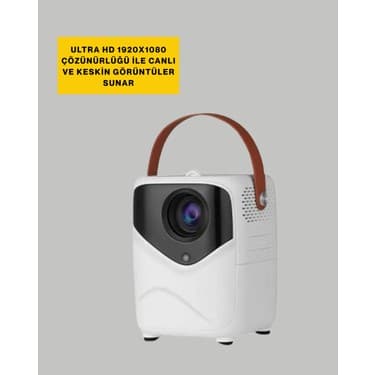 Hafif ve Taşınabilir Projektör – 750 Gram Ağırlıkla Mobil Kullanıma Uygun 2