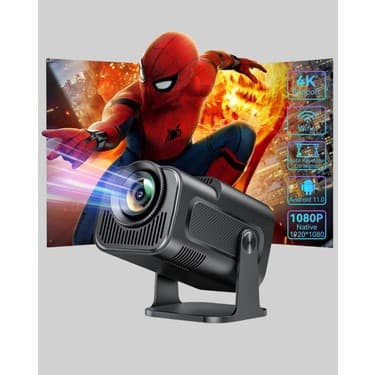 HDMI USB Girişli Akıllı Projeksiyon Cihazı Taşınabilir Düşük Tüketimli 2