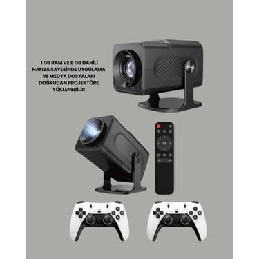 Taşınabilir Full Hd Projektör - 1 GB Ram, 8 GB Hafıza 3