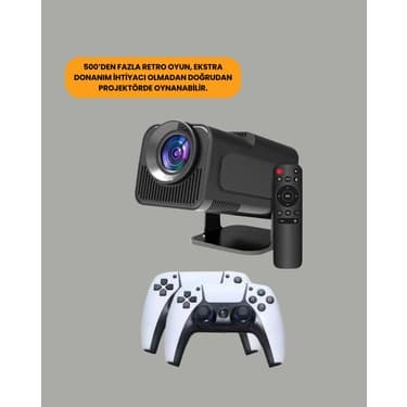 Taşınabilir Full Hd Projektör - 1 GB Ram, 8 GB Hafıza 4