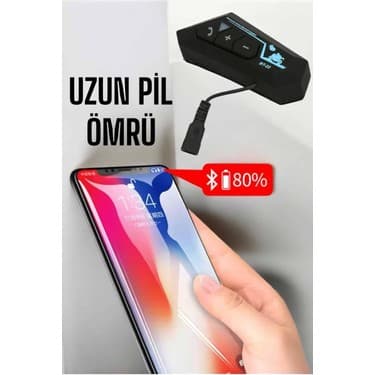 Tgzm Interkom Intercom Kask Kulaklık BT22 Bluetooth Motosiklet Kulaklık 5.0 Bluetooth - TG0012-2REE27 4