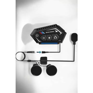 Tgzm Interkom Intercom Kask Kulaklık BT22 Bluetooth Motosiklet Kulaklık 5.0 Bluetooth - TG0012-2REE27 5