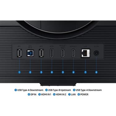 Samsung Odyssey G7 G70D 32" 144Hz 1ms 4K UHD Fast IPS Smart Gaming Monitör (LS32DG702EUXUF) 7