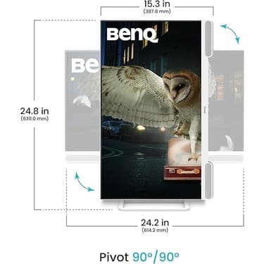 CetKing EW2790U 4K Ekran, 27 Inç, 3840X1260, P3%98, Özel Aı Kontrast Teknolojisi, Dahili 2.1 Hoparlör, Subwoofer, Usb-C Bağlantı Noktası, 3 HDMI Bağlantı Noktası, Ergonomik Tasarım, Göz Bakımı 2