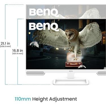 CetKing EW2790U 4K Ekran, 27 Inç, 3840X1260, P3%98, Özel Aı Kontrast Teknolojisi, Dahili 2.1 Hoparlör, Subwoofer, Usb-C Bağlantı Noktası, 3 HDMI Bağlantı Noktası, Ergonomik Tasarım, Göz Bakımı 3