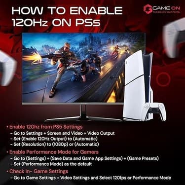 CetKing Call Of Duty 27" Fhd 180Hz, 0,5ms, Pivot, Fast Ips, Hdr Ready, HDMI 2.1, Ps5 Uyumlu Siyah Oyuncu Monitörü 3