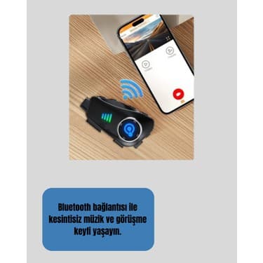 Bodrum Ekipman Q28 Kask Kulaklık 1080P Hd Kamera – Bluetooth 5.3 Su Geçirmez Gürültü Azaltma - ER001Y-53BB4 4