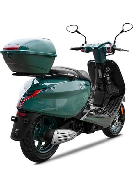 Yuki Gelato 125 Benzinli Scooter 5