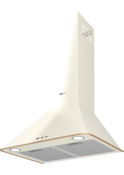 Teka - Dos 90.2 Vn - Duvar Tipi Country Davlumbaz - 631 M³/h - Vanilya - 90 cm - 113010009