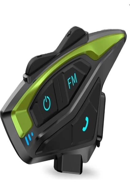 ÇELİKWORK IP65 Su Geçirmez 2 Kişi 1KM Grup İNTERKOM Müzik Paylaşımlı Motosiklet Motor Telsiz Kask Kulaklığı