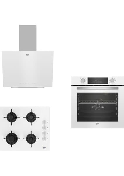 Beko New White Star 3'lü Ankastre Set ( Bfc 330 B - Bocd T 6011 Eb - Bde 6040 B )