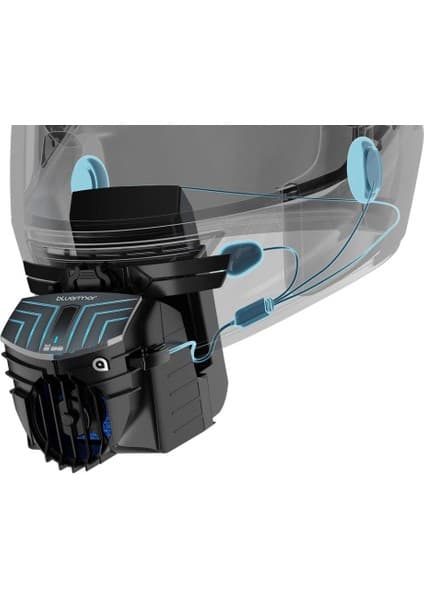 Bluarmor Blue3 E20 Soğutma Toz Buğu Engelleme Bluetooth Bağlantı Bilgi-Eğlence