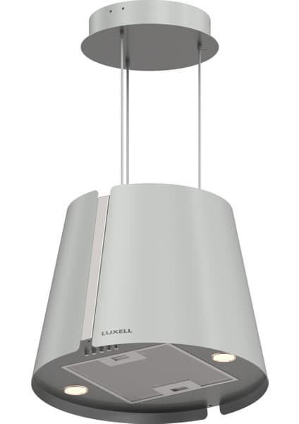 Luxell Gri Ada Tipi Davlumbaz