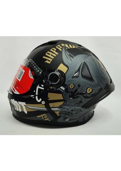 MT Stinger 2 Krt B9 Mat Renk V-28B Şefaf Vizörlü 6