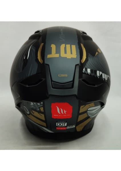 MT Stinger 2 Krt B9 Mat Renk V-28B Şefaf Vizörlü 8