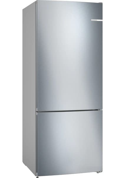 Bosch KGN76VIE0N Alttan Donduruculu Buzdolabı 186 x 75 cm Kolay Temizlenebilir Inox No-Frost