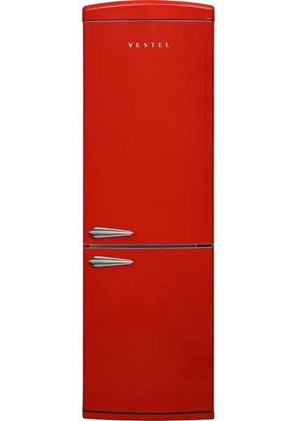 Vestel Retro NFK37211 Kırmızı 330 Lt No-Frost Buzdolabı 7